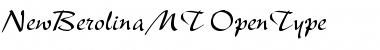 New Berolina MT Regular Font