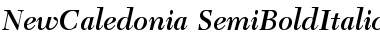 New Caledonia Semibold Italic