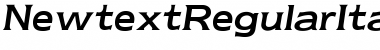 Newtext RegularItalic Font