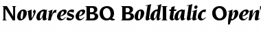 Novarese BQ Regular Font