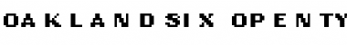 OaklandSix Font