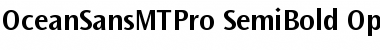 Ocean Sans MT Pro SemiBold Font