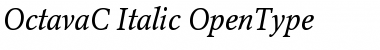 OctavaC Italic Font