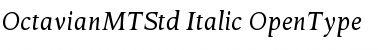 Download Octavian MT Std Font