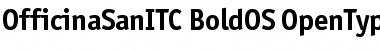 Officina Sans ITC Bold OS Font