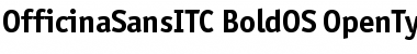 OfficinaSansITC Bold OS Font