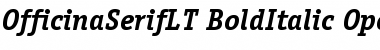 Download ITC Officina Serif LT Font