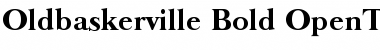 Oldbaskerville-Bold Regular Font