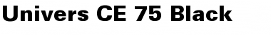 Univers CE 55 Medium Font