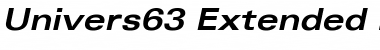 Univers63-Extended Font
