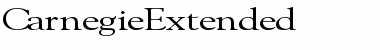 CarnegieExtended Regular Font