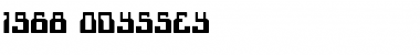 1968 Odyssey Regular Font