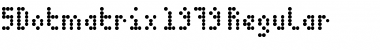 Download 5Dotmatrix 1979 Font