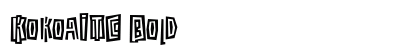 KokoaITC Bold font free download