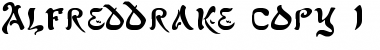 AlfredDrake Medium Font