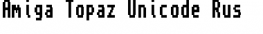 Amiga Topaz Unicode Rus Regular Font