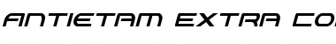 Antietam Extra-Condensed Italic Extra-Condensed Italic Font