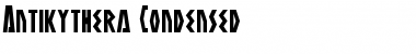 Download Antikythera Condensed Font