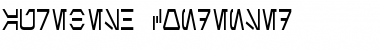 Aurebesh Condensed Regular Font