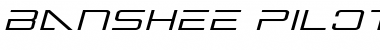 Banshee Pilot Expanded Italic Font