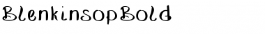 BlenkinsopBold Font