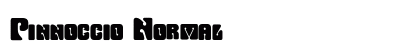 Pinnoccio Normal font free download