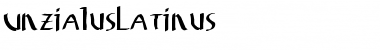 UnzialusLatinus Regular Font
