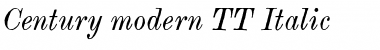 Century Modern Italic Font