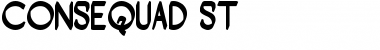 Consequad St Regular Font