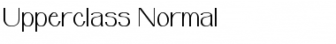 Upperclass Normal Font