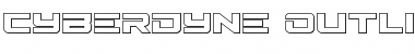 Cyberdyne Outline Font