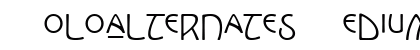 KoloAlternates Medium font free download