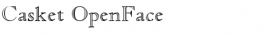 Casket OpenFace Regular Font