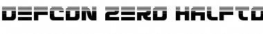 Defcon Zero Halftone Regular Font