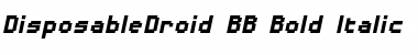 DisposableDroid BB Bold Italic