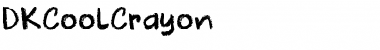 DK Cool Crayon Regular Font