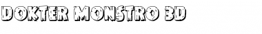 Dokter Monstro 3D Font