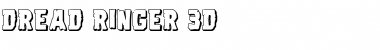 Download Dread Ringer 3D Font