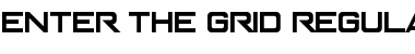 Enter The Grid Regular Font