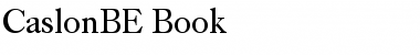CaslonBE-Book Book Font