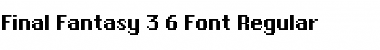 Download Final Fantasy 3/6 Font Font