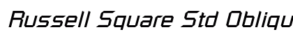 Russell Square Std Oblique Preview