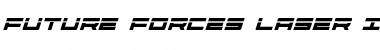 Download Future Forces Laser Italic Font
