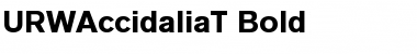 URWAccidaliaT Font