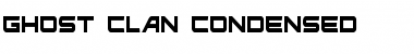 Ghost Clan Condensed Condensed Font