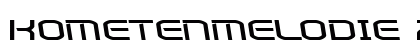 Kometenmelodie 2 Regular font free download