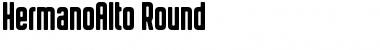 HermanoAlto Round Regular Font