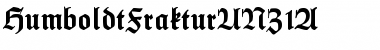 HumboldtFrakturUNZ1A Regular Font