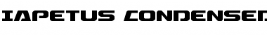 Download Iapetus Condensed Font