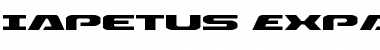 Download Iapetus Expanded Font